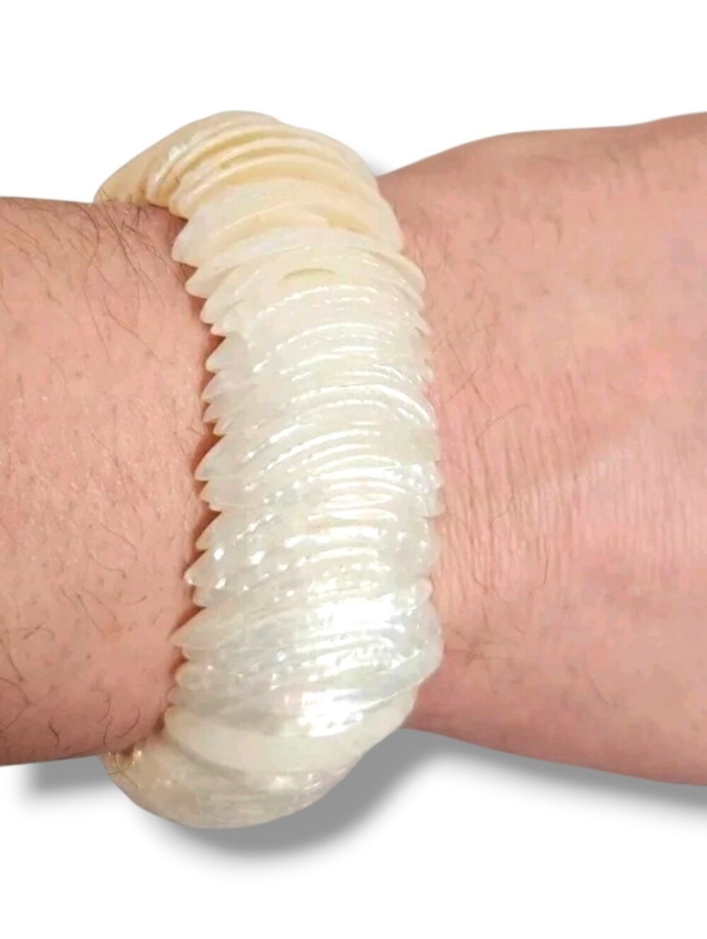 Antique Pearl 🐚 Sea Shell Strech Bracelet